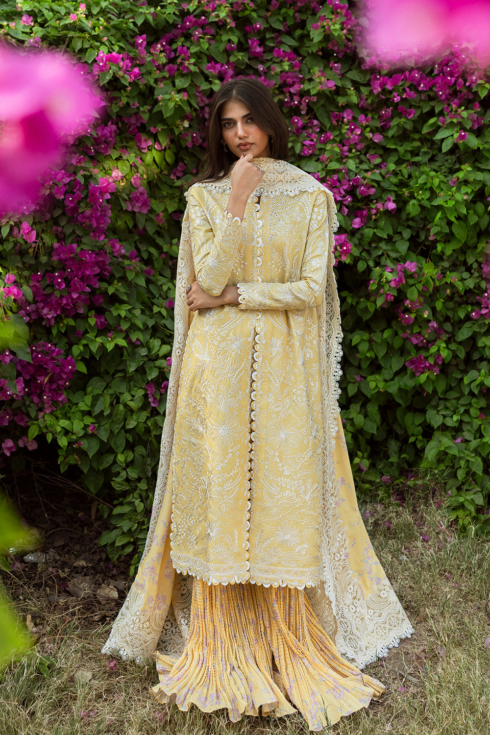 Afrozeh | Mulaqat Lawn 26 | Taqdeer - by Libasekhas UK - Registered Vendor of : Afrozeh - 100% Original Designer Dress