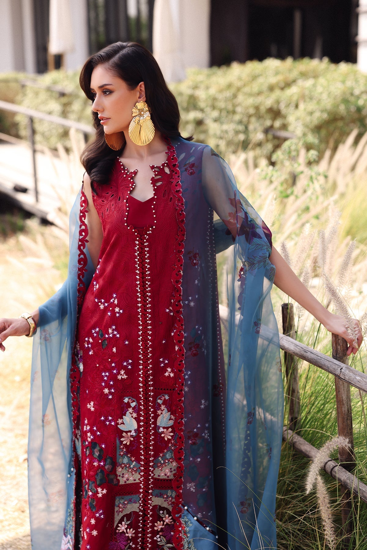 Afrozeh | Lawn 25 | Glacis - by - Libasekhas UK - Registered Vendor of : Afrozeh - 100% Original Designer Dresss