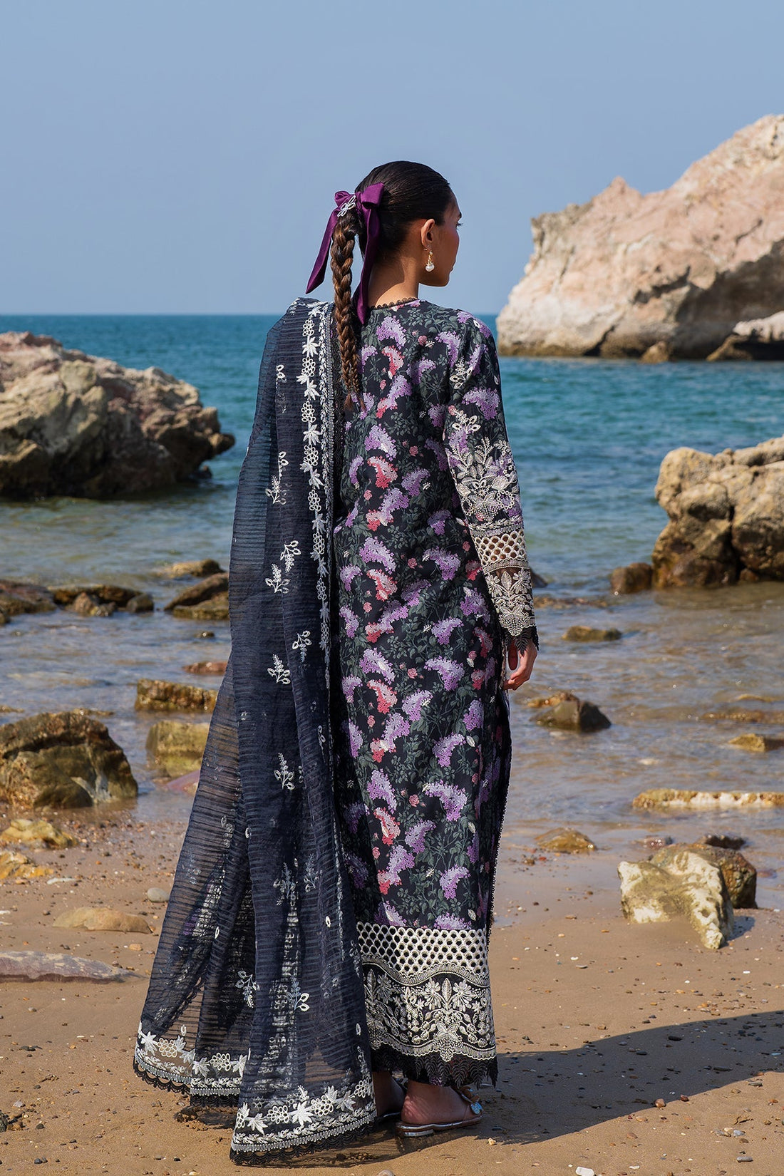 Afrozeh | Endless Summer | Velour - by - Libasekhas UK - Registered Vendor of : Afrozeh - 100% Original Designer Dresss