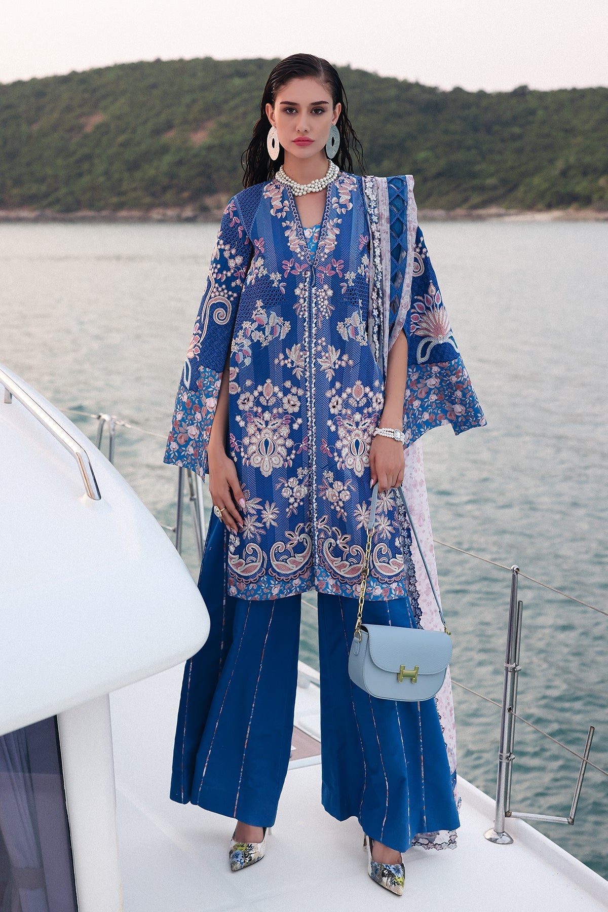 Afrozeh | Lawn 25 | Eclipse - by - Libasekhas UK - Registered Vendor of : Afrozeh - 100% Original Designer Dresss
