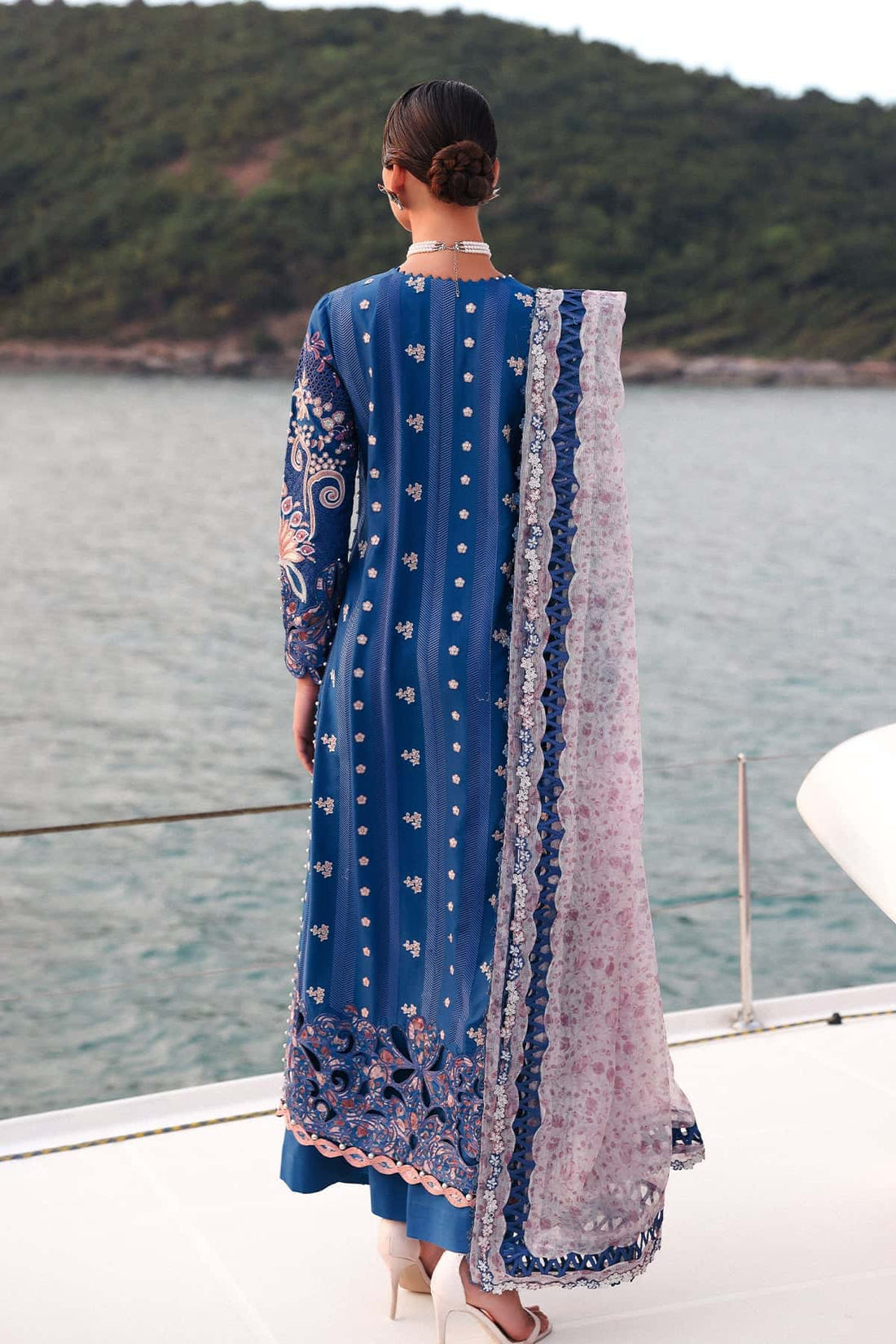 Afrozeh | Lawn 25 | Eclipse - by - Libasekhas UK - Registered Vendor of : Afrozeh - 100% Original Designer Dresss