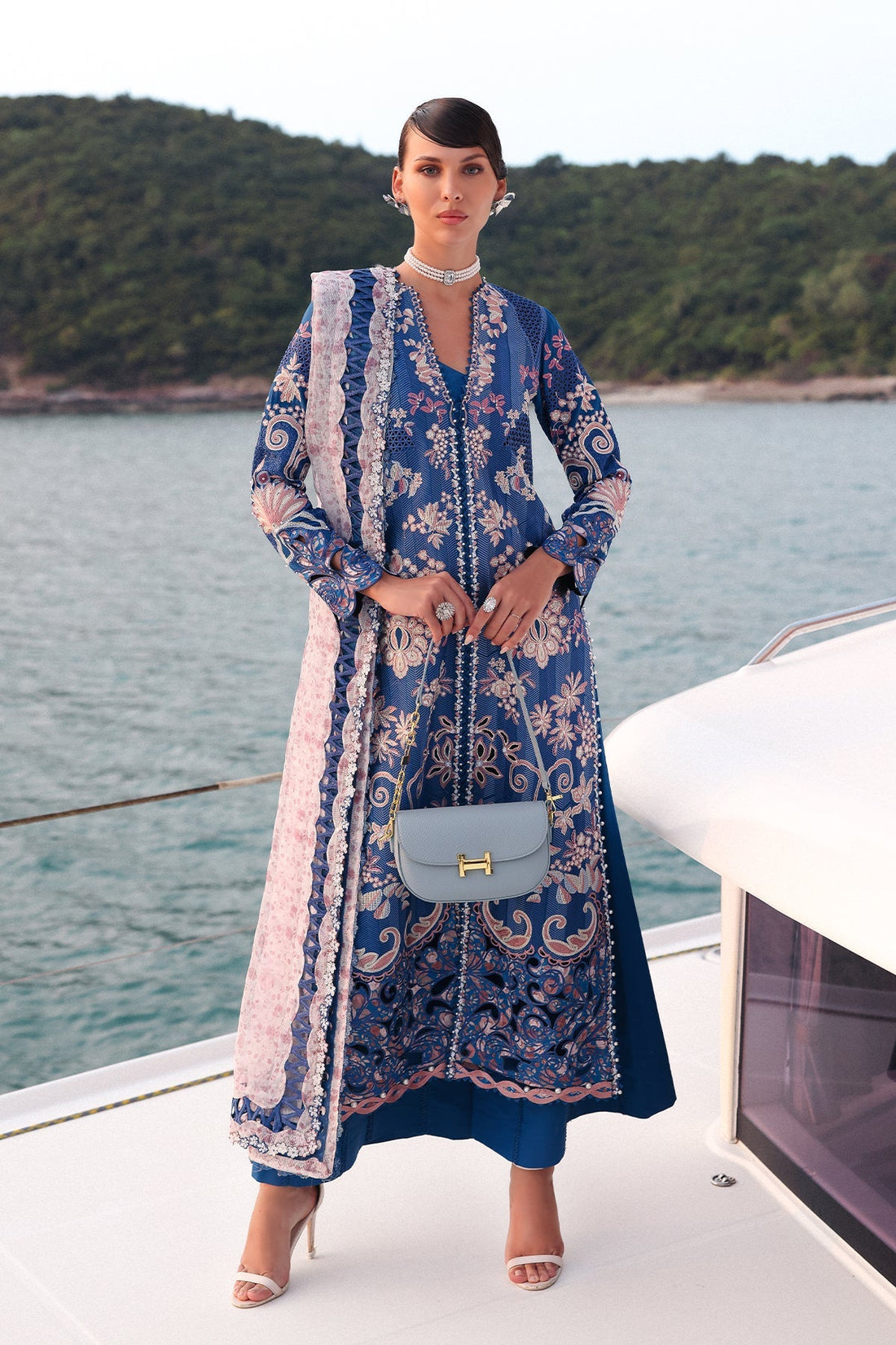 Afrozeh | Lawn 25 | Eclipse - by - Libasekhas UK - Registered Vendor of : Afrozeh - 100% Original Designer Dresss