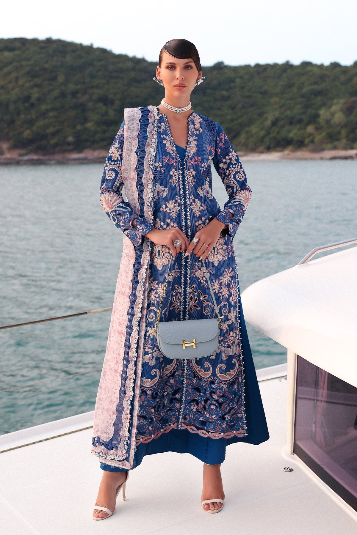 Afrozeh | Lawn 25 | Eclipse - by - Libasekhas UK - Registered Vendor of : Afrozeh - 100% Original Designer Dresss