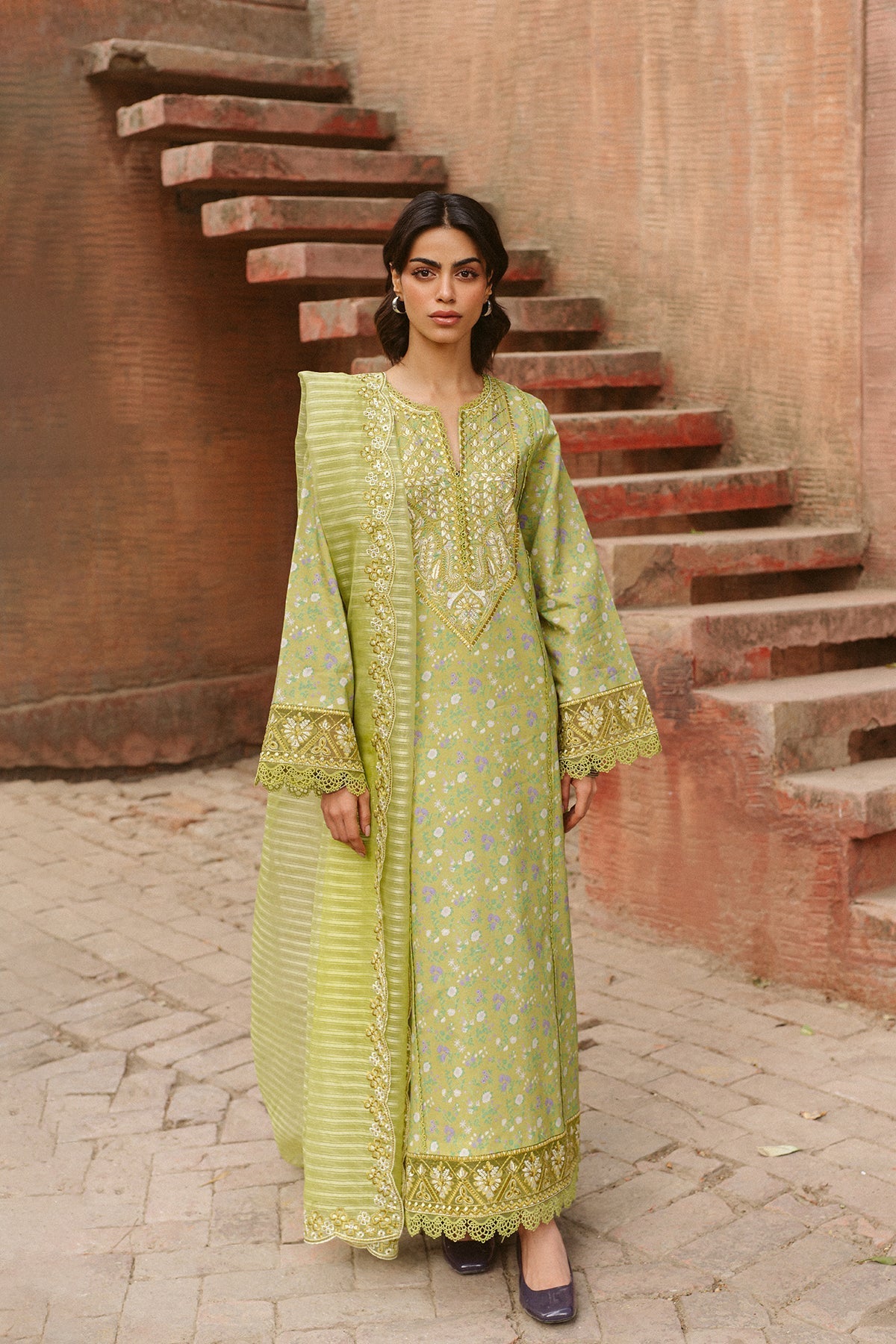 Ayzel | The Bare Minimum | Verda - by - Libasekhas UK - Registered Vendor of : Ayzel - 100% Original Designer Dresss