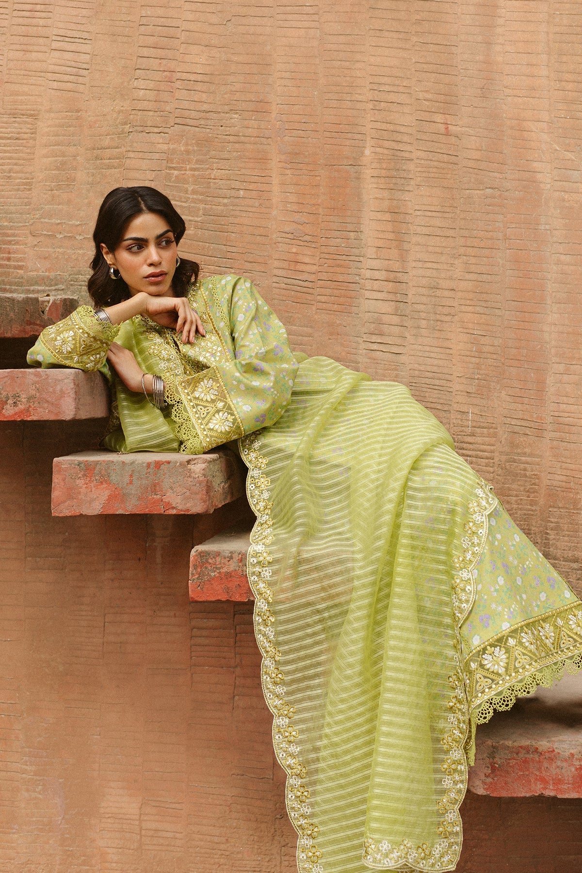 Ayzel | The Bare Minimum | Verda - by - Libasekhas UK - Registered Vendor of : Ayzel - 100% Original Designer Dresss