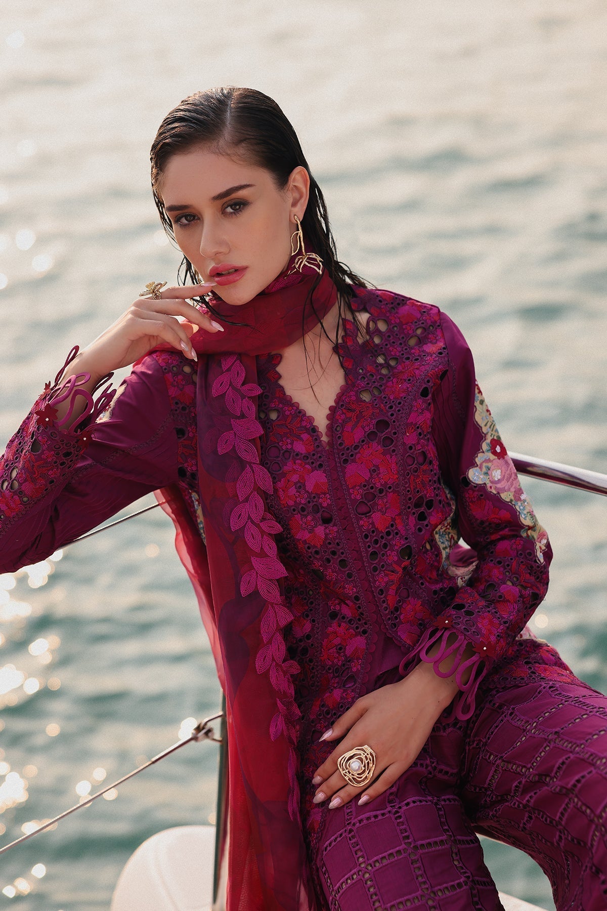 Afrozeh | Lawn 25 | Serene - by - Libasekhas UK - Registered Vendor of : Afrozeh - 100% Original Designer Dresss