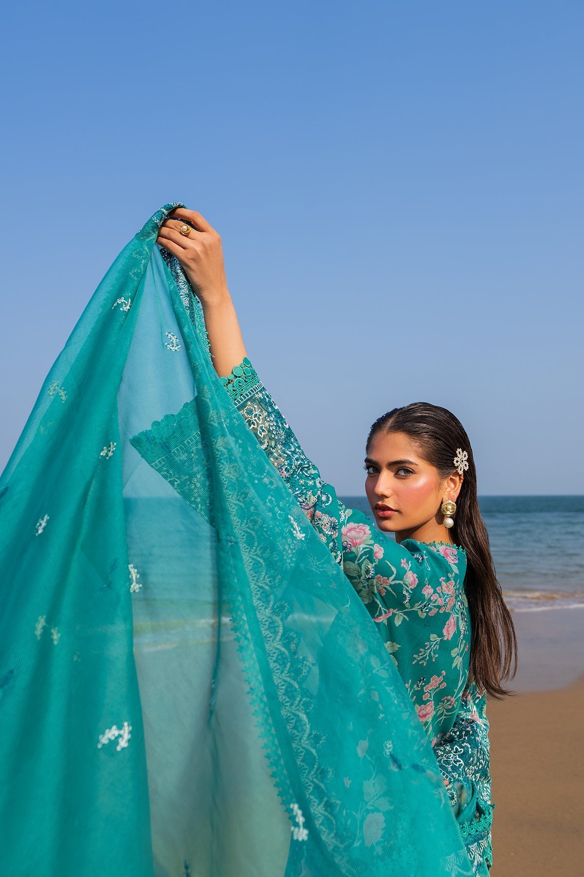 Afrozeh | Endless Summer | Plush - by - Libasekhas UK - Registered Vendor of : Afrozeh - 100% Original Designer Dresss
