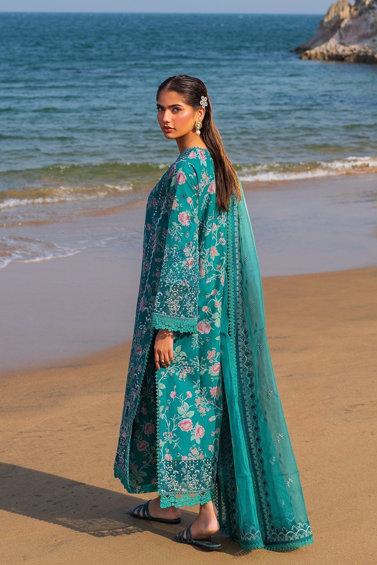Afrozeh | Endless Summer | Plush - by - Libasekhas UK - Registered Vendor of : Afrozeh - 100% Original Designer Dresss