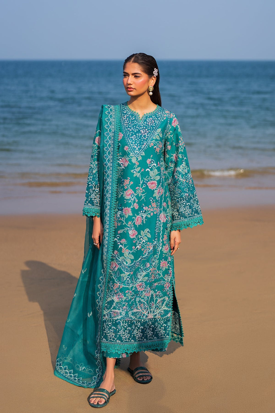 Afrozeh | Endless Summer | Plush - by - Libasekhas UK - Registered Vendor of : Afrozeh - 100% Original Designer Dresss