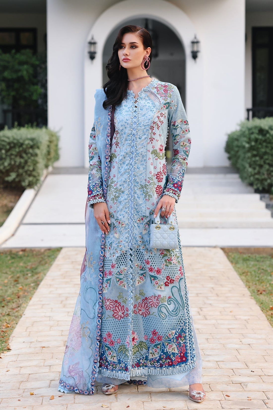 Afrozeh | Lawn 25 | Presta - by - Libasekhas UK - Registered Vendor of : Afrozeh - 100% Original Designer Dresss
