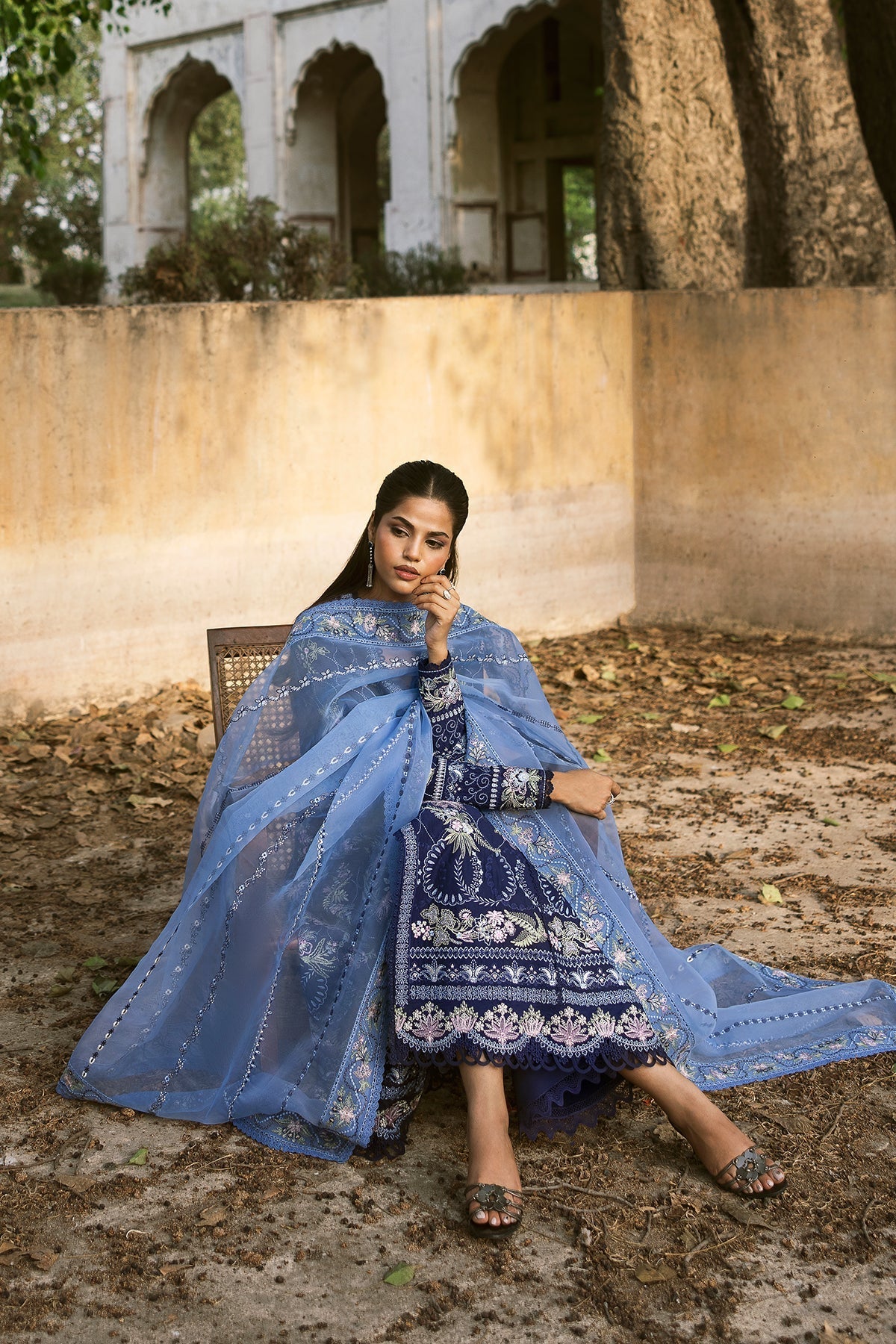 Afrozeh | Mulaqaat Lawn | Shiddat - by - Libasekhas UK - Registered Vendor of : Afrozeh - 100% Original Designer Dresss