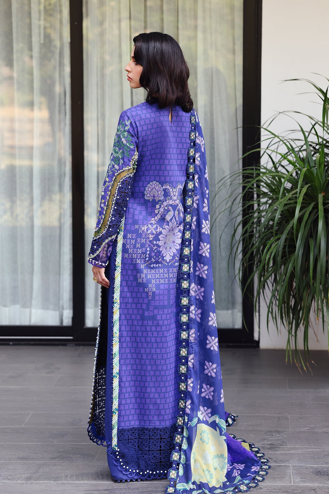Afrozeh | Lawn 25 | Lumora - by - Libasekhas UK - Registered Vendor of : Afrozeh - 100% Original Designer Dresss