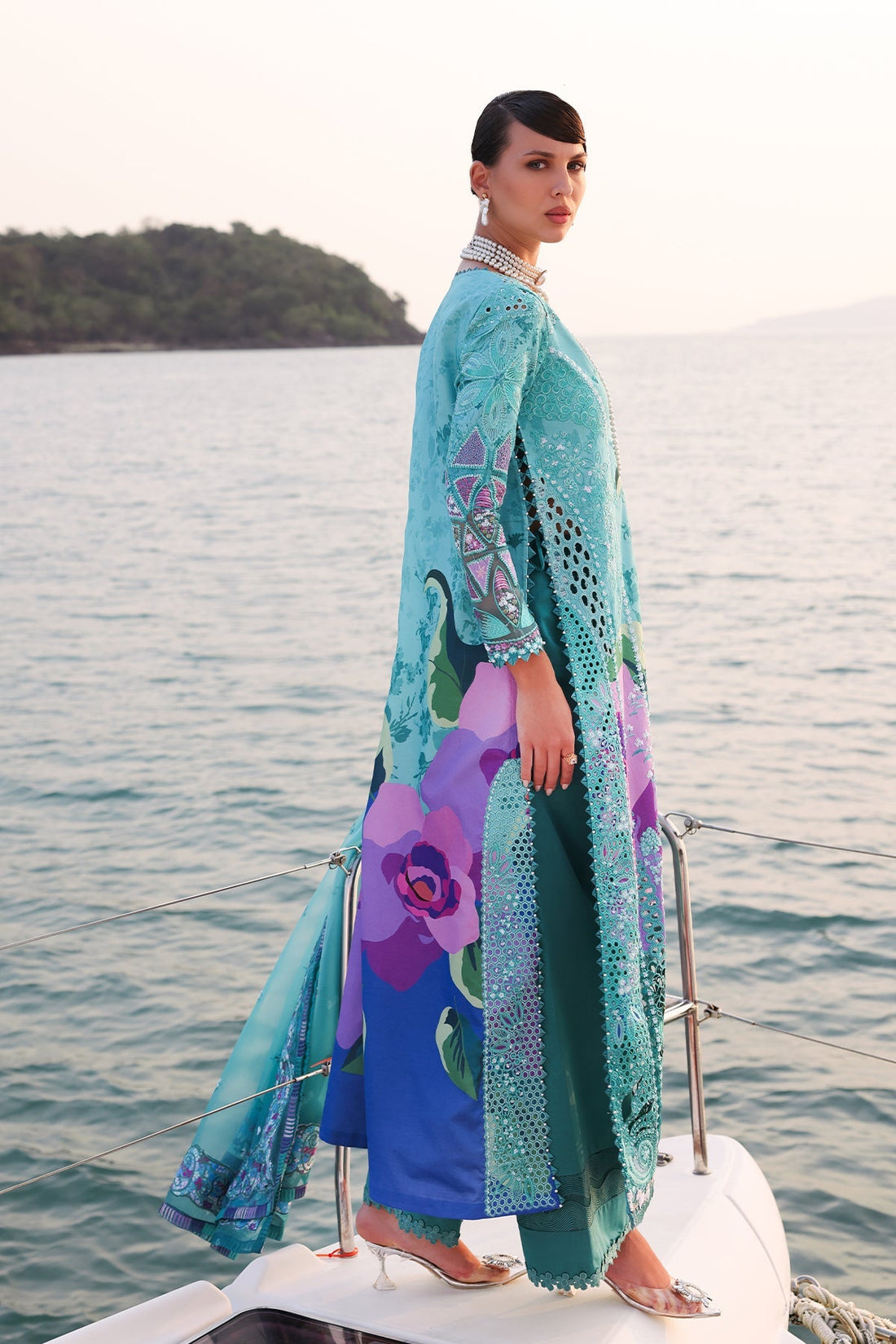 Afrozeh | Lawn 25 | Sovana - by - Libasekhas UK - Registered Vendor of : Afrozeh - 100% Original Designer Dresss