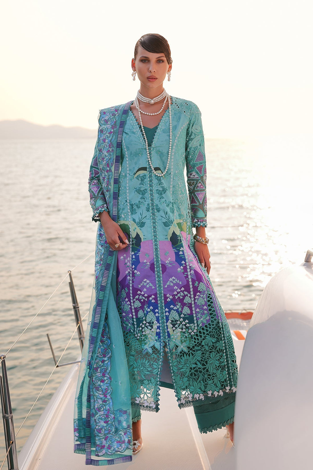Afrozeh | Lawn 25 | Sovana - by - Libasekhas UK - Registered Vendor of : Afrozeh - 100% Original Designer Dresss