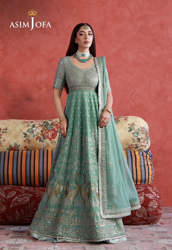 Asim Jofa | Wedding Festive Collection | AJULN-04 - by Libasekhas UK - Registered Vendor of : Asim Jofa - 100% Original Designer Dress