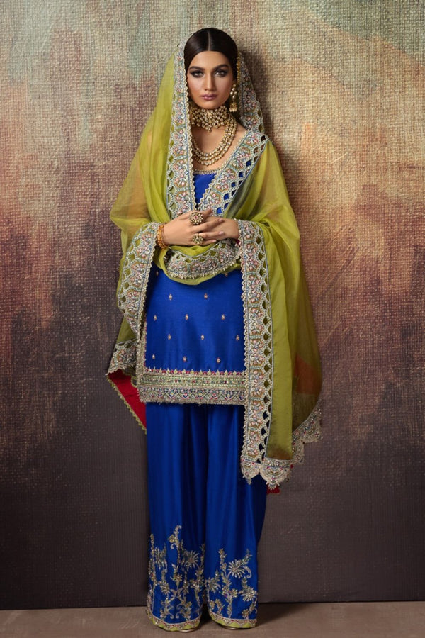 Erum Khan | Begham Jaan Bridal Formals | SABZPARI - by - Libasekhas UK - Registered Vendor of : Erum Khan - 100% Original Designer Dresss