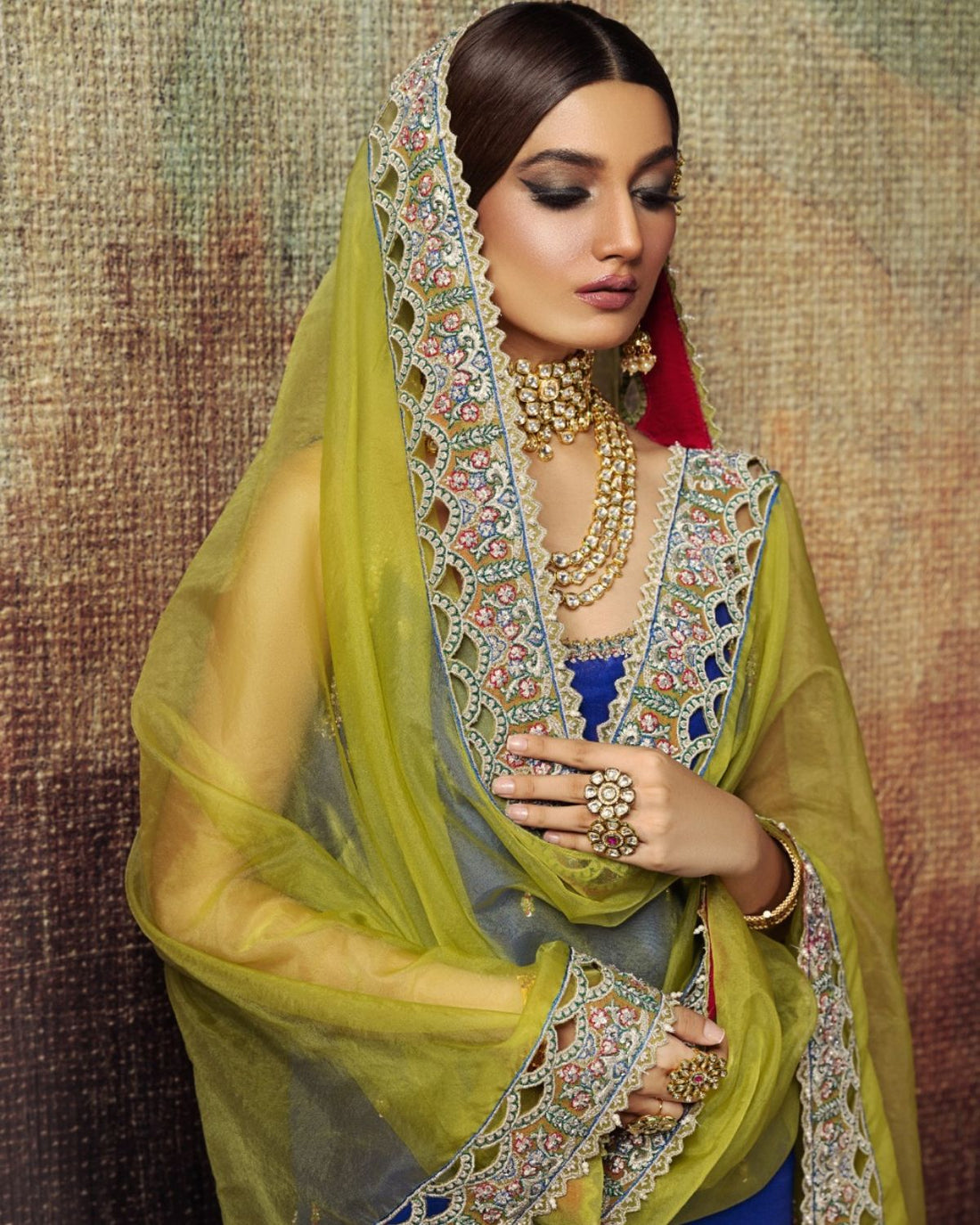 Erum Khan | Begham Jaan Bridal Formals | SABZPARI - by - Libasekhas UK - Registered Vendor of : Erum Khan - 100% Original Designer Dresss