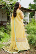 Maryum N Maria | Sorina Luxury Chiffon 23 | Lemon Zest (MW23-508) - by - Libasekhas UK - Registered Vendor of : Maryum N Maria - 100% Original Designer Dresss