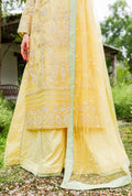 Maryum N Maria | Sorina Luxury Chiffon 23 | Lemon Zest (MW23-508) - by - Libasekhas UK - Registered Vendor of : Maryum N Maria - 100% Original Designer Dresss
