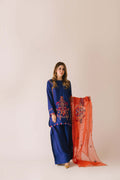 Sammy K | Aadat Festive Edition | Corn Flower - by Libasekhas UK - Registered Vendor of : Sammy K - 100% Original Designer Dress
