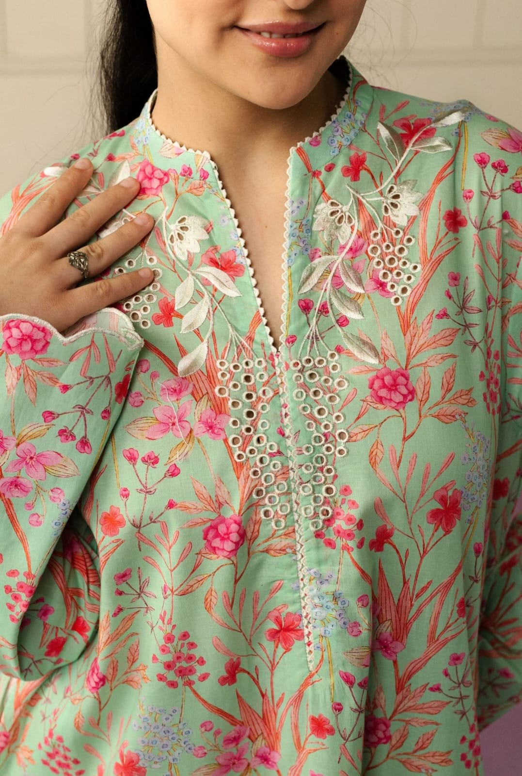 Zara Shahjahan | Love Coco and Friends | Lace Loop - by Libasekhas UK - Registered Vendor of : Zara Shahjahan - 100% Original Designer Dress