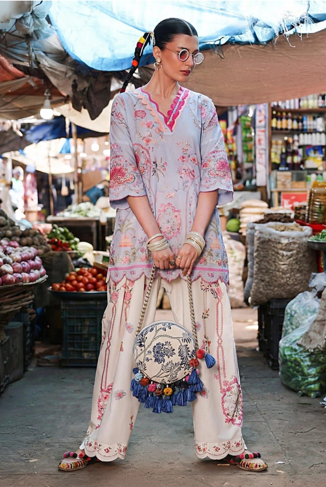 Sana Safinaz | Mahay Summer | H262-007A-2O - by Libasekhas UK - Registered Vendor of : Sana Safinaz - 100% Original Designer Dress