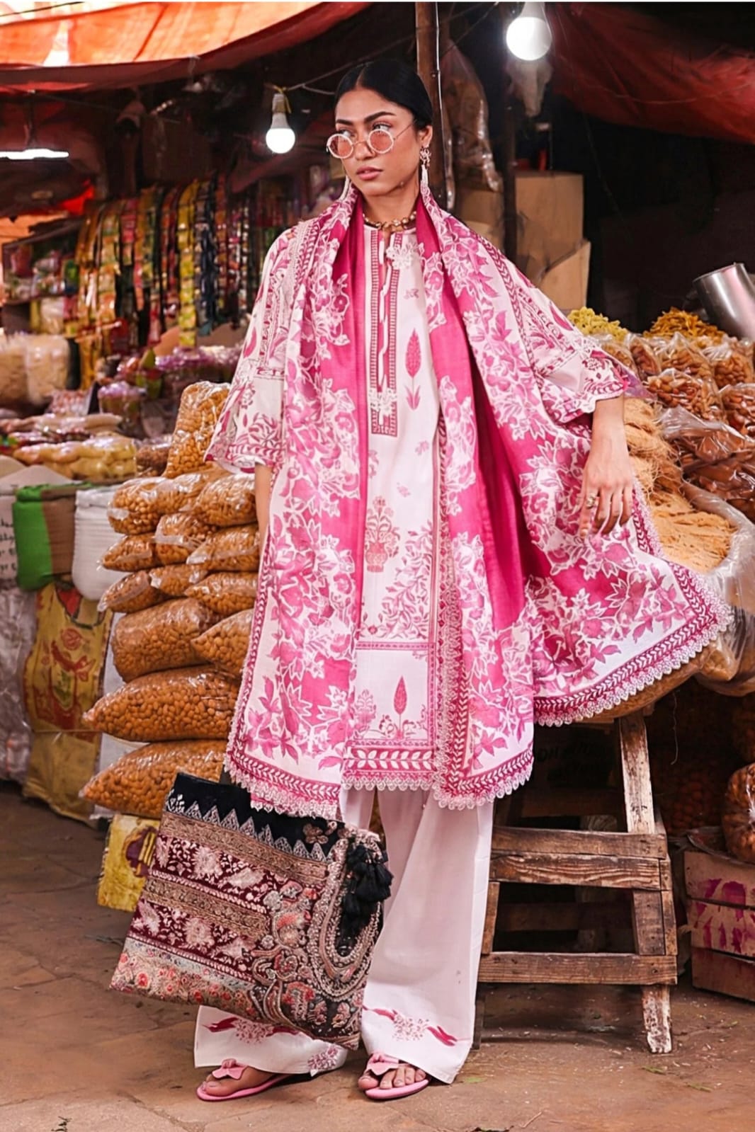 Sana Safinaz | Mahay Summer | H262-004B-3CS - by Libasekhas UK - Registered Vendor of : Sana Safinaz - 100% Original Designer Dress