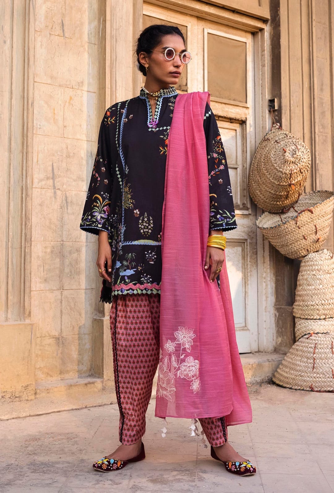 Sana Safinaz | Mahay Summer | H262-005A-3CG - by Libasekhas UK - Registered Vendor of : Sana Safinaz - 100% Original Designer Dress