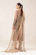 Maria B | Luxury Formals | SF-EF26-26-Coffee - by Libasekhas UK - Registered Vendor of : Maria B - 100% Original Designer Dress