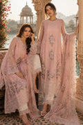 Saadia Asad | Nooriyah Luxury Chiffon | D2 - Satin Rose - by Libasekhas UK - Registered Vendor of : Saadia Asad - 100% Original Designer Dress