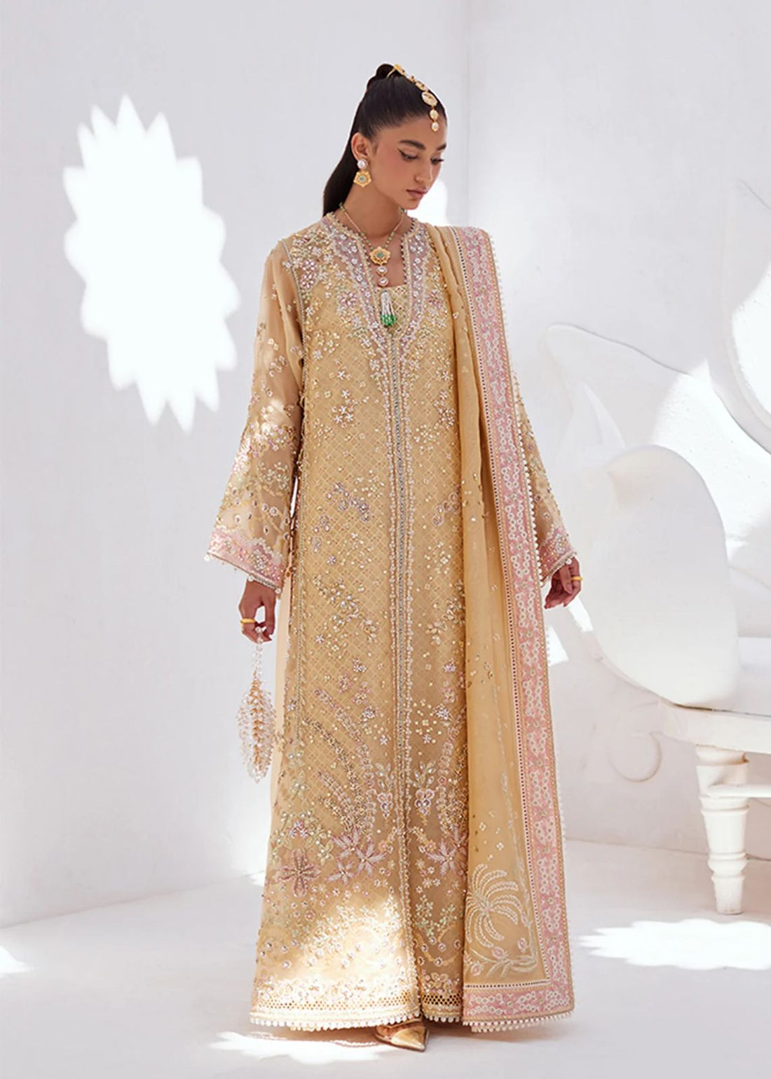 Suffuse | Freeshia RTW'24 | Suha - by - Libasekhas UK - Registered Vendor of : Suffuse - 100% Original Designer Dresss