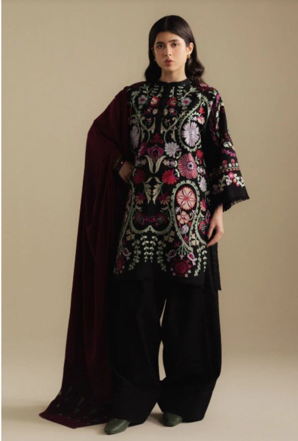 Zara Shahjahan | Coco Winter 25 |Breeze-7B - by Libasekhas UK - Registered Vendor of : Zara Shahjahan - 100% Original Designer Dress