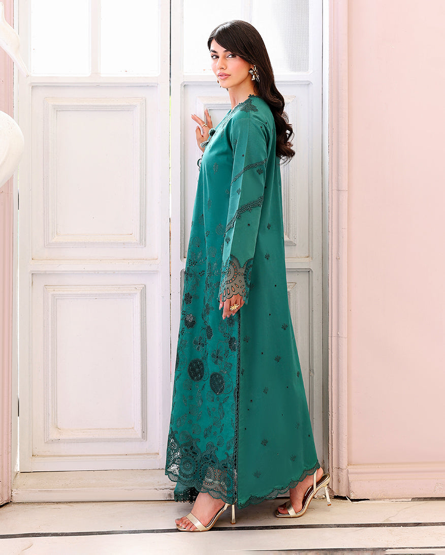 Roheenaz | Veil of Summer Chikankari | Whispered Veil - by Libasekhas UK - Registered Vendor of : Roheenaz - 100% Original Designer Dress