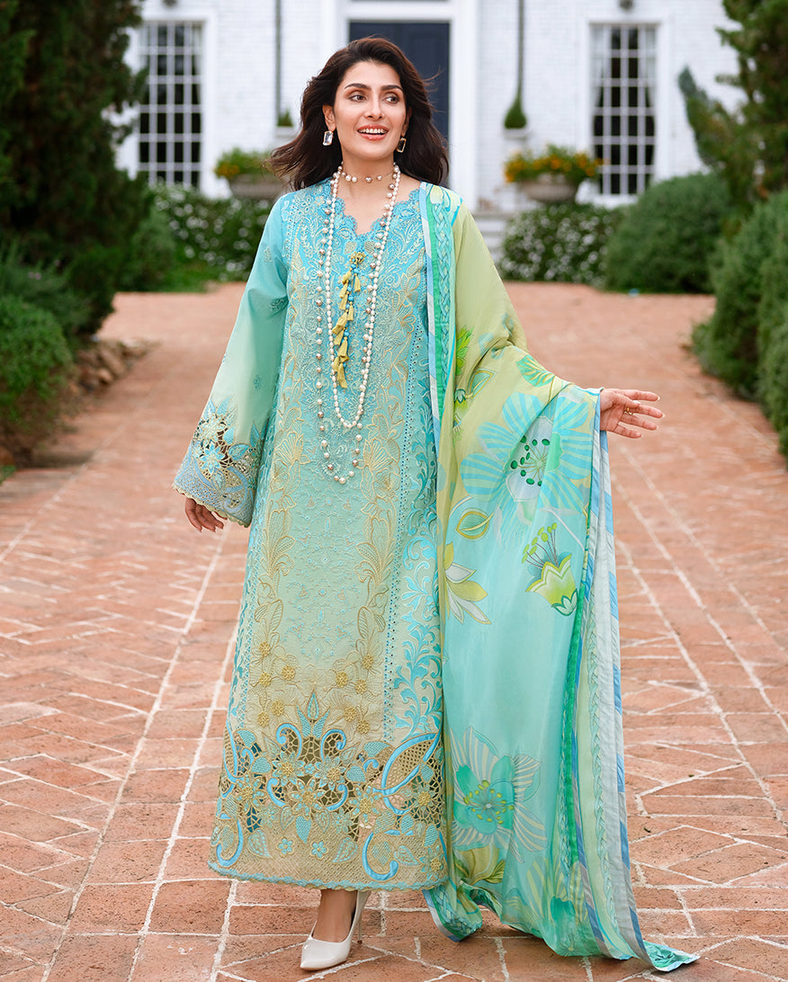 Mushq | Amoi Luxury Lawn | Whispering Winds - by Libasekhas UK - Registered Vendor of : Mushq - 100% Original Designer Dress