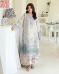 Roheenaz | Petals in Print | White Camellia - by Libasekhas UK - Registered Vendor of : Roheenaz - 100% Original Designer Dress