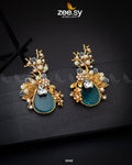 Willow Earrings - by - Libasekhas UK - Registered Vendor of : Zeesy - 100% Original Designer Dresss