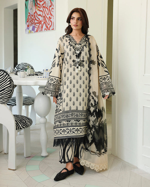 Roheenaz | Petals in Print | Willow Fleur - by Libasekhas UK - Registered Vendor of : Roheenaz - 100% Original Designer Dress