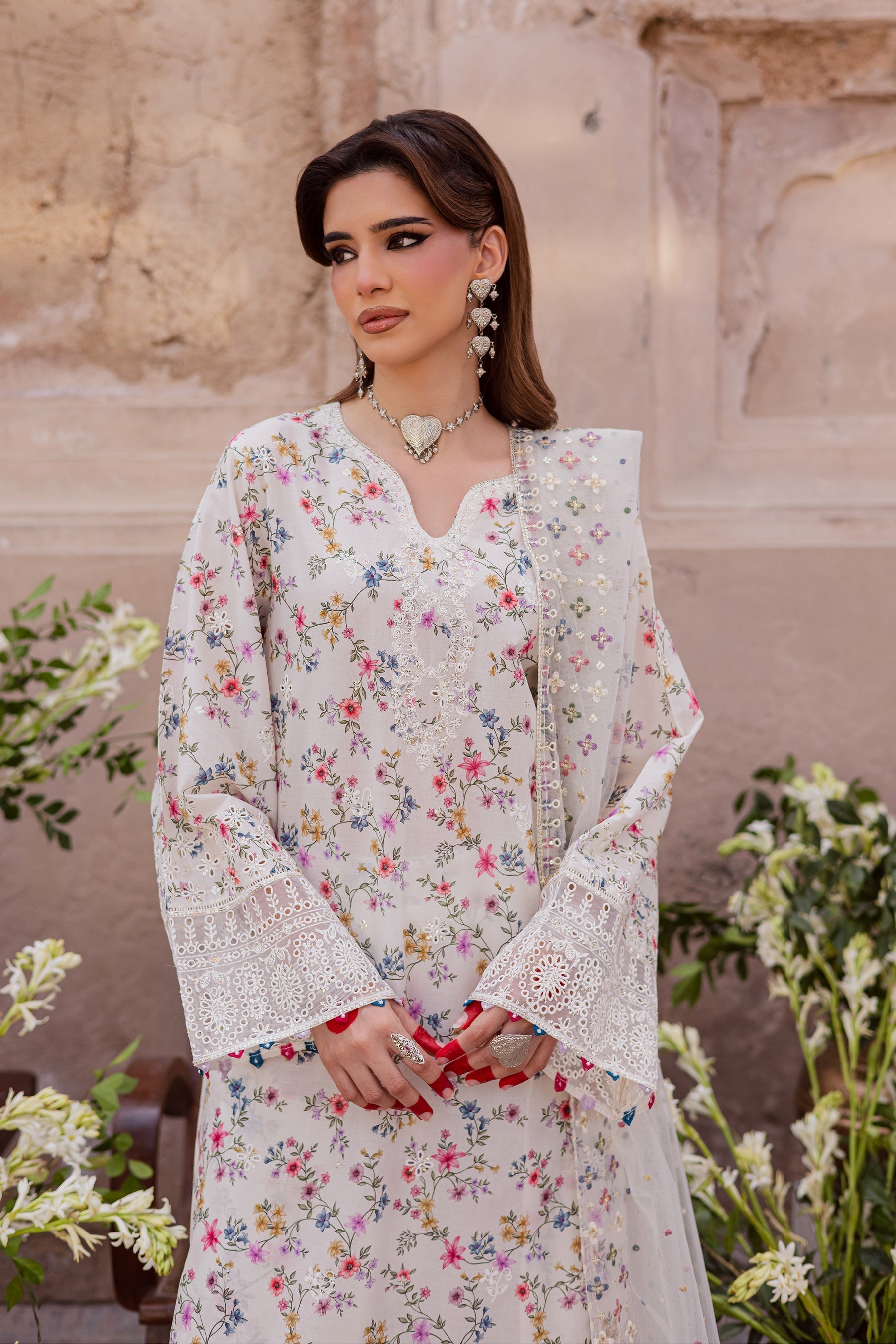 Batik | Festive Eid 26 | Wisteria - by Libasekhas UK - Registered Vendor of : Batik - 100% Original Designer Dress