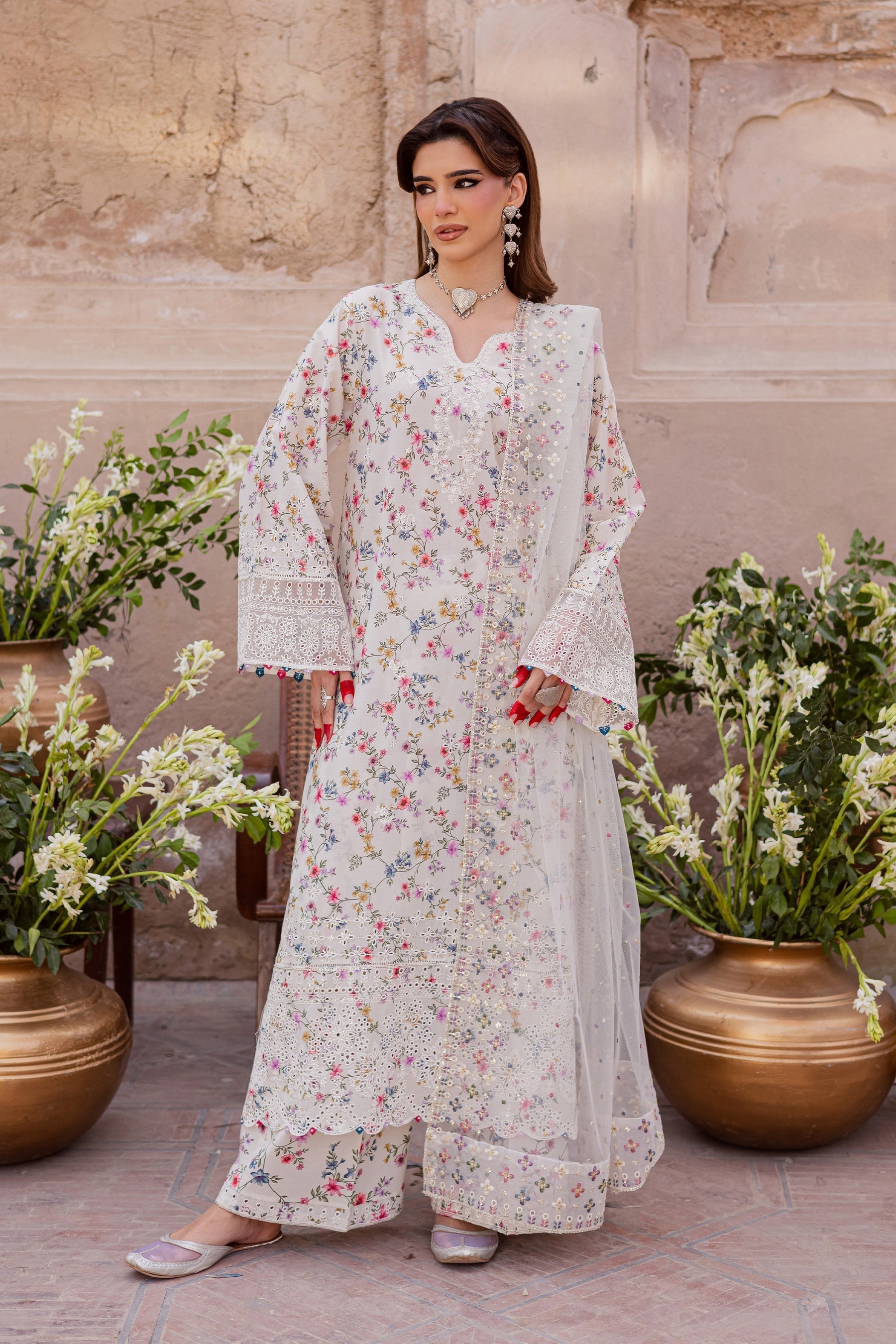 Batik | Festive Eid 26 | Wisteria - by Libasekhas UK - Registered Vendor of : Batik - 100% Original Designer Dress