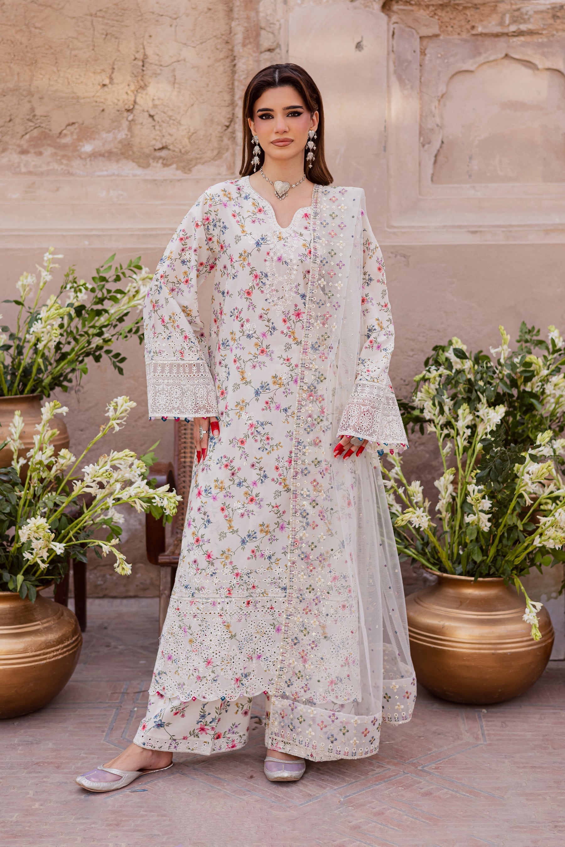 Batik | Festive Eid 26 | Wisteria - by Libasekhas UK - Registered Vendor of : Batik - 100% Original Designer Dress