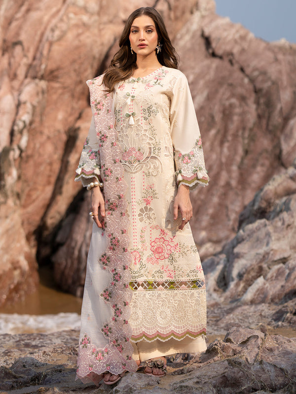 Mahnur | Sirena Luxury Lawn 25 | Wisteria - by - Libasekhas UK - Registered Vendor of : Mahnur - 100% Original Designer Dresss