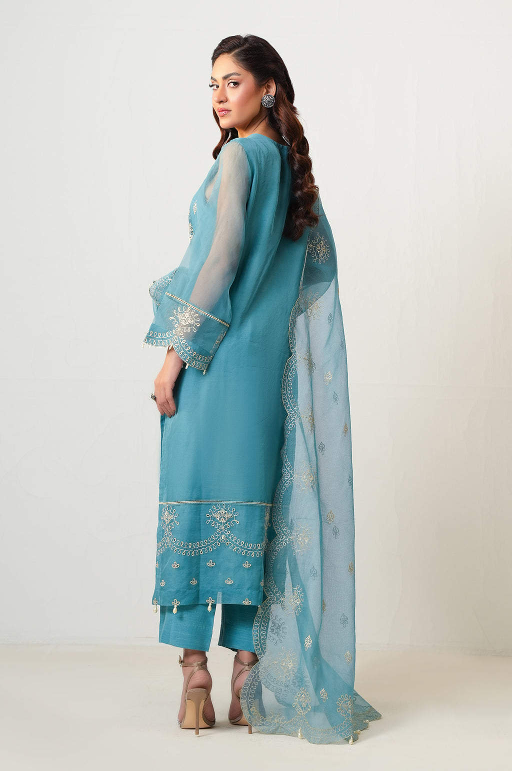 Zeen | Azalea Collection | WOM34137 - by Libasekhas UK - Registered Vendor of : Zeen - 100% Original Designer Dress