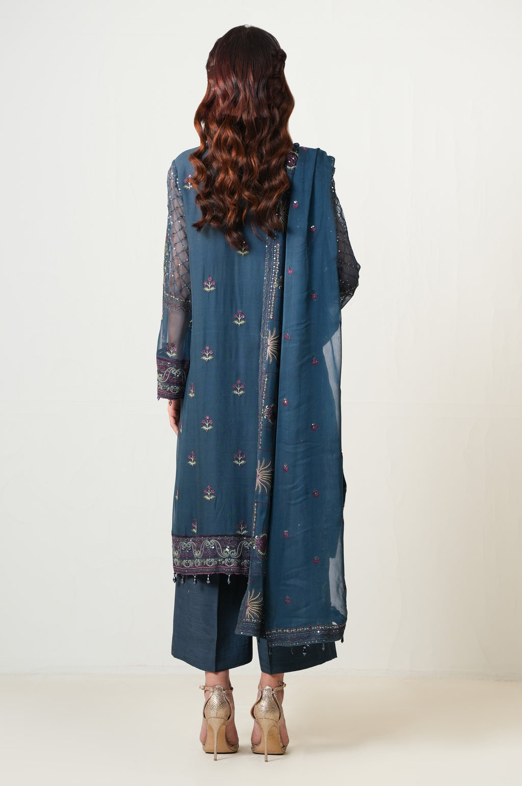 Zeen | Azalea Collection | WOM34143 - by Libasekhas UK - Registered Vendor of : Zeen - 100% Original Designer Dress