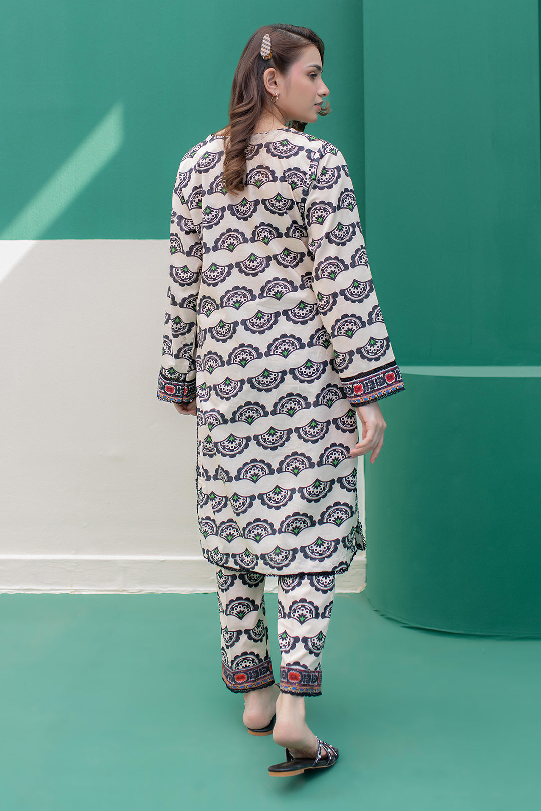 Zellbury | Summer Pret | Kurta Trouser - 2809 - by - Libasekhas UK - Registered Vendor of : Zellbury Women - 100% Original Designer Dresss