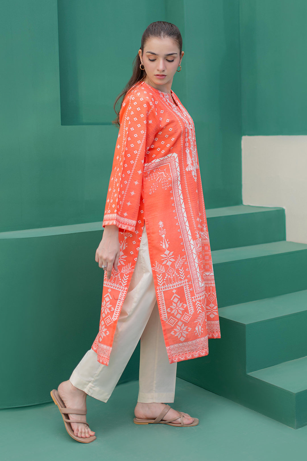 Zellbury | Winter Pret | Embroidered Kurta - 2970 - by - Libasekhas UK - Registered Vendor of : Zellbury Women - 100% Original Designer Dresss