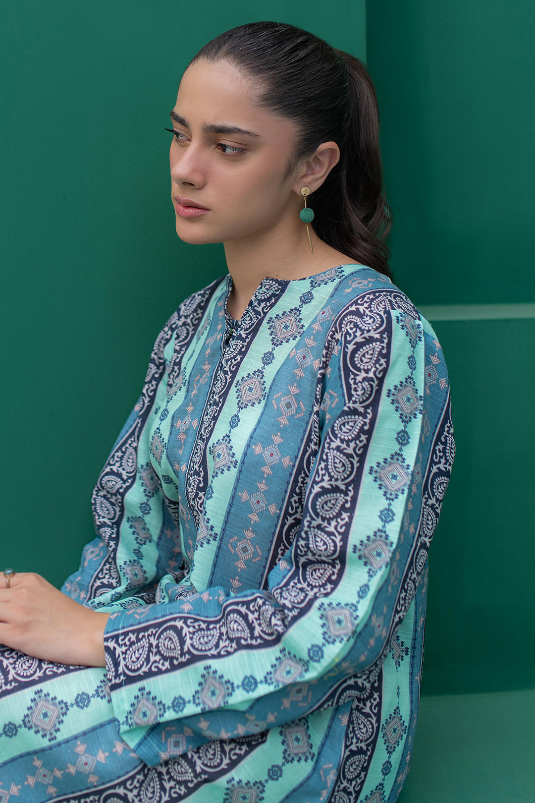 Zellbury | Winter Pret | Kurta - 3045 - by - Libasekhas UK - Registered Vendor of : Zellbury Women - 100% Original Designer Dresss