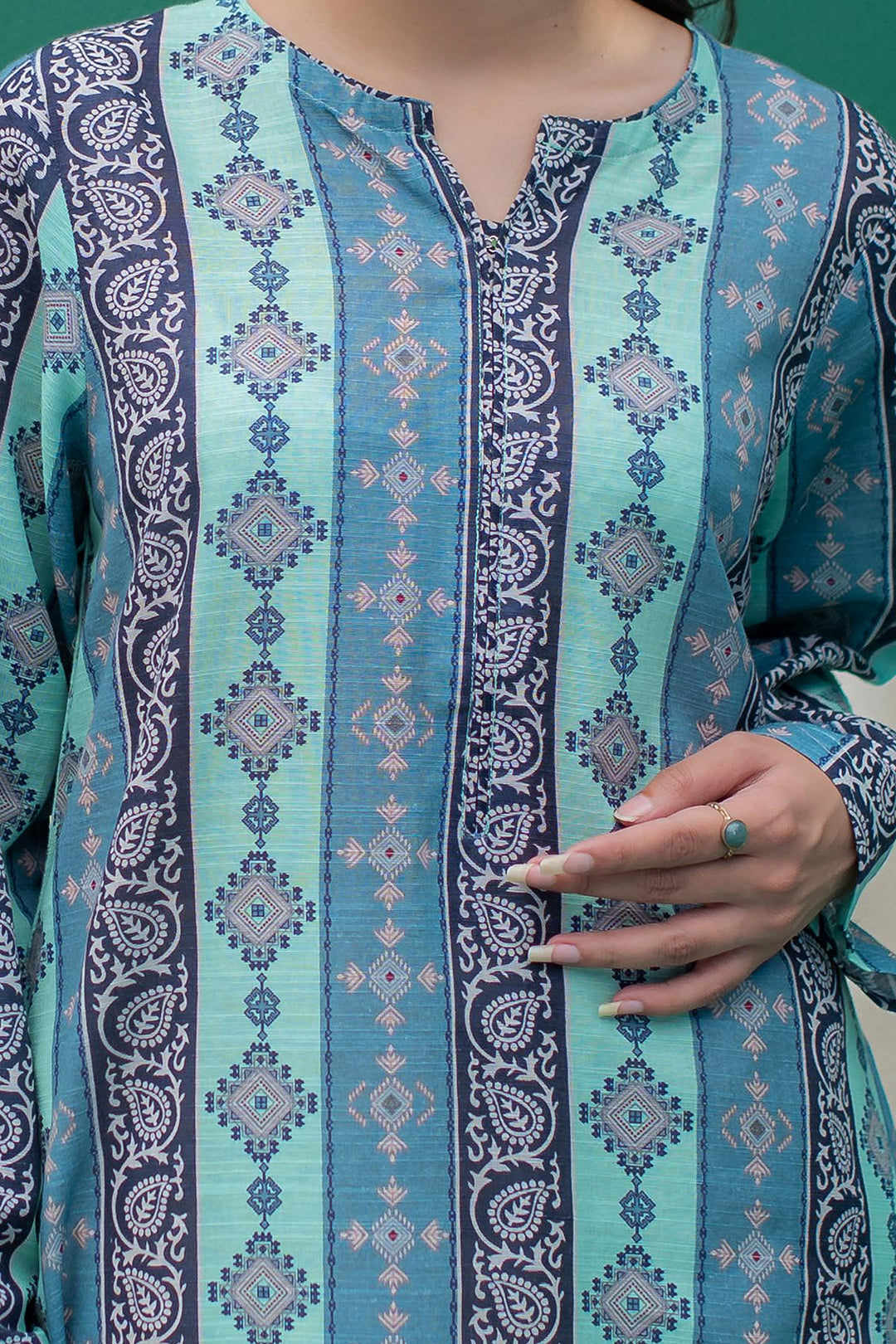 Zellbury | Winter Pret | Kurta - 3045 - by - Libasekhas UK - Registered Vendor of : Zellbury Women - 100% Original Designer Dresss