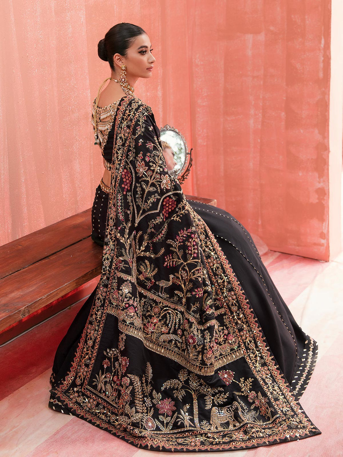 Gulaal | Wedding Formals | MAYAL GL-WS-22V1-32 (LEHNGA AND CHOLI) - by - Libasekhas UK - Registered Vendor of : Gulaal - 100% Original Designer Dresss