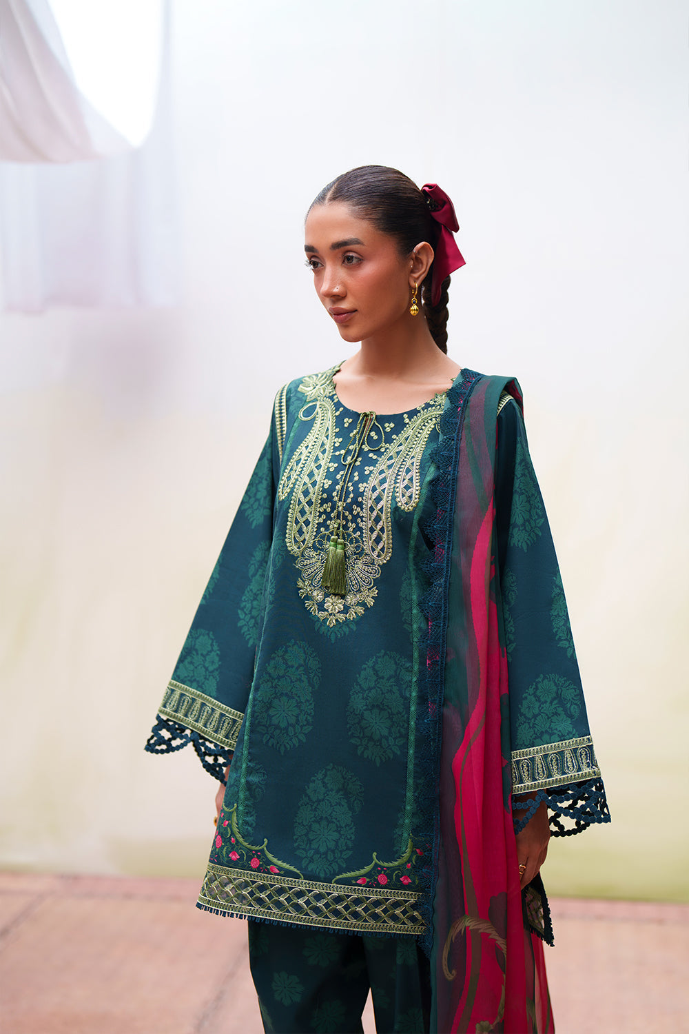 Saira Rizwan | Laanem SS 26 | NAYRA-B-SRL26-01 - by Libasekhas UK - Registered Vendor of : Saira Rizwan - 100% Original Designer Dress
