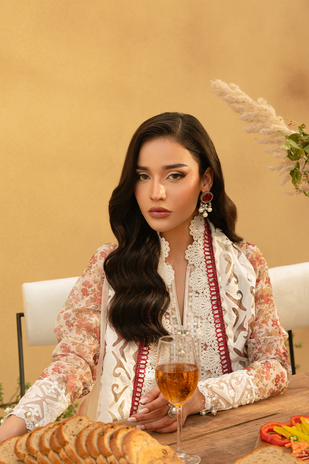Saira Rizwan | Luxury Lawn 25 | MAYA-SRL25-06 - by - Libasekhas UK - Registered Vendor of : Saira Rizwan - 100% Original Designer Dresss